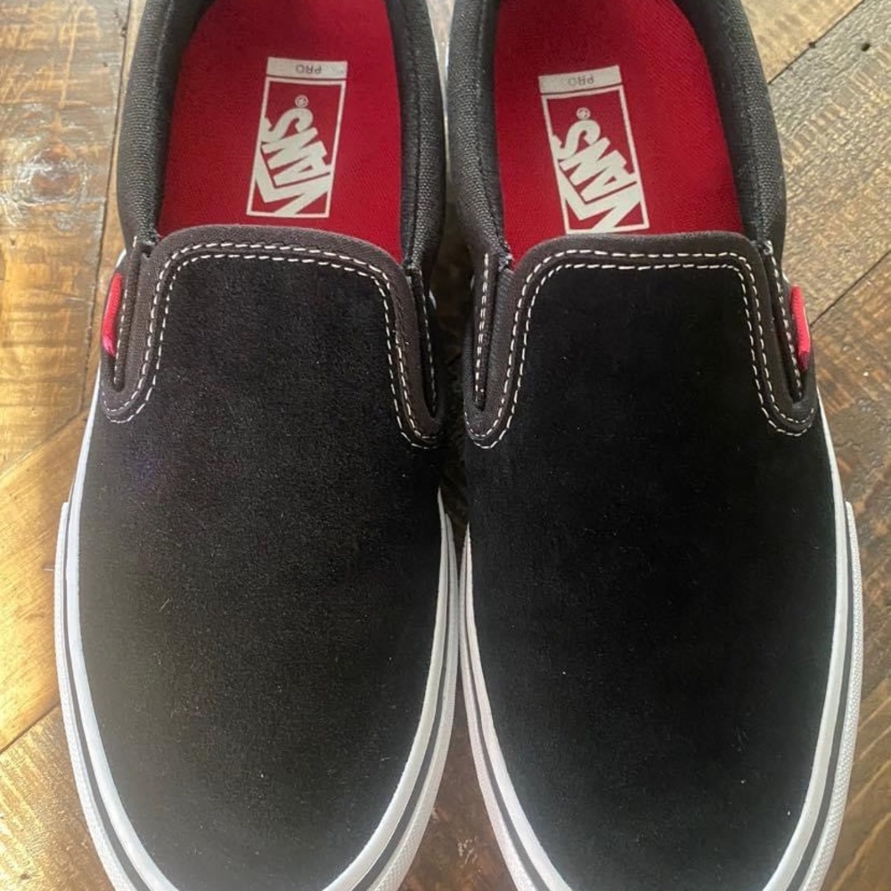 VANS Slip-On Pro Black & White Men’s Shoes